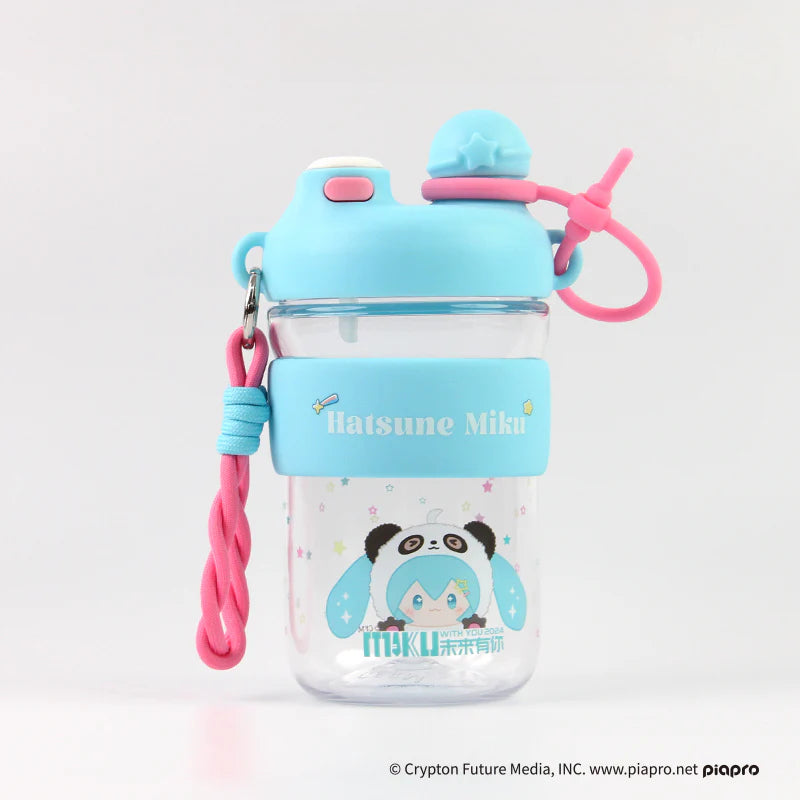 Officially Licensed Hatsune Miku Portable Coffee Tumbler with Straw