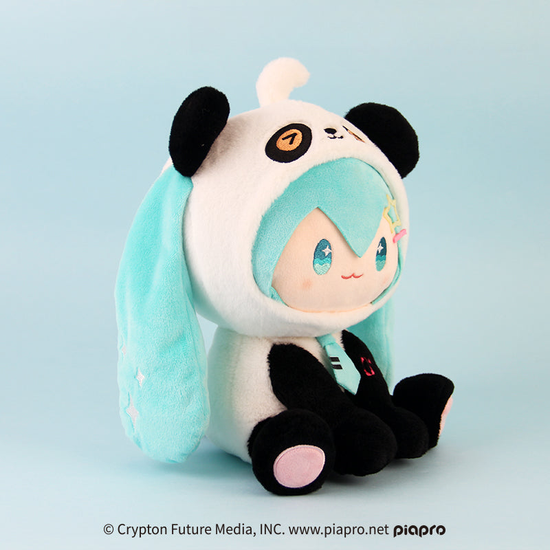 Peluche panda moyenne Hatsune Miku sous licence officielle