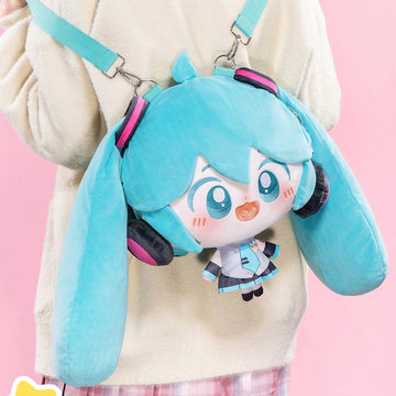 Officially Licensed Hatsune Miku Big Head Doll Bag