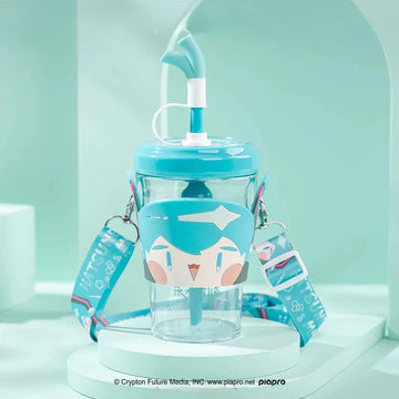 Officially Licensed Hatsune Miku Portable Straw Bottle