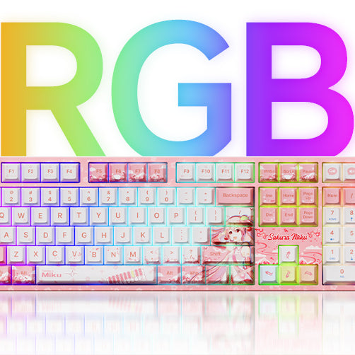 Officially Licensed Hatsune Miku Wireless Mechanical Keyboard