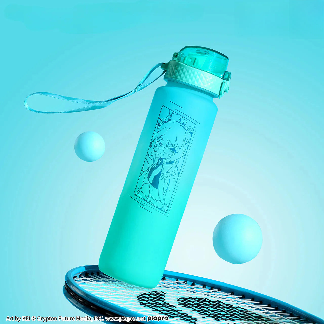 Officially Licensed Hatsune Miku Portable Water Bottle