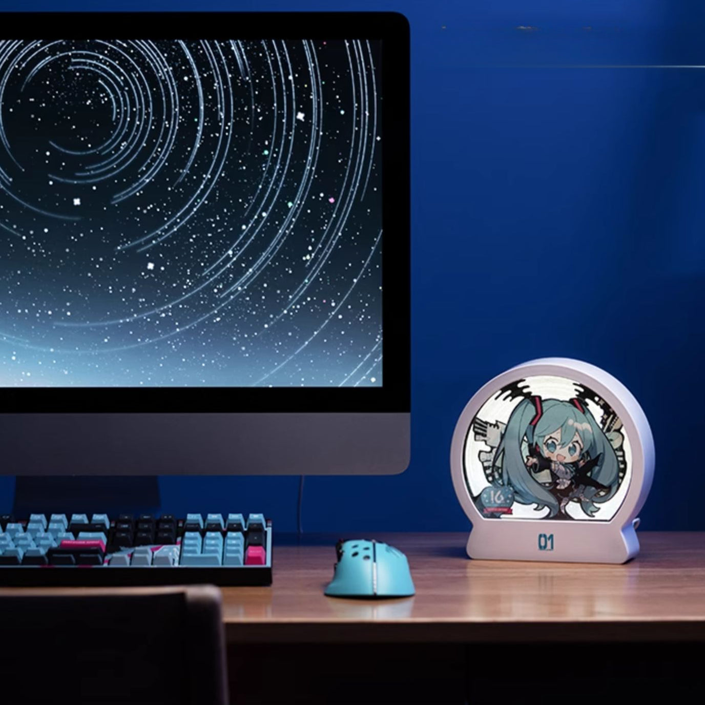 Officially Licensed Hatsune Miku 16th Anniversary Paper Cut Lamp