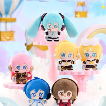Officially Licensed Hatsune Miku VOCALOID WOW Doll Park Plush Charm