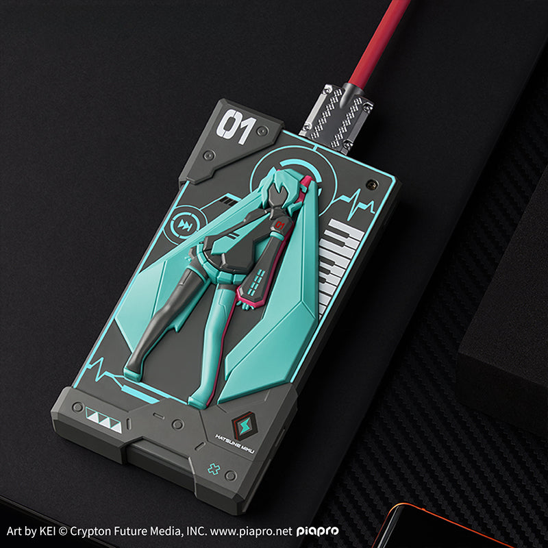 Officially Licensed Hatsune Miku 6000mAh Portable Power Bank