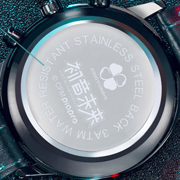 Officially Licensed Hatsune Miku Metal Overture Quartz Wristwatch