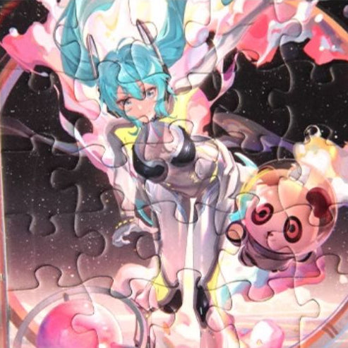 Officially Licensed Hatsune Miku Acrylic Puzzle Display Figure