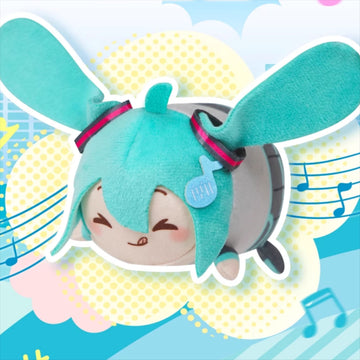Boîte aveugle de petite peluche Fufu Hatsune Miku Ontonton sous licence officielle