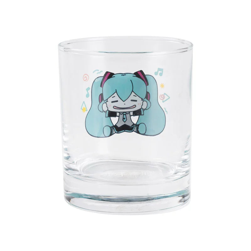 Officially Licensed Hatsune Miku Pinch Cheeks Glass Cup