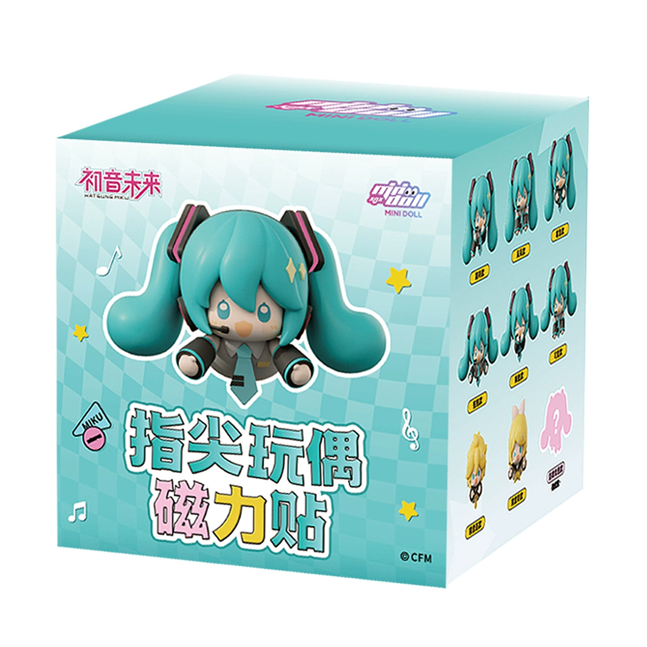 Officially Licensed Hatsune Miku Magnetic Figure Blind Box