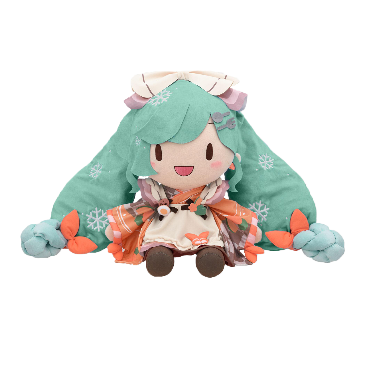Hatsune Miku Snow Miku 2024 “Fuwa Petit” – 50cm Jumbo Plush Toy