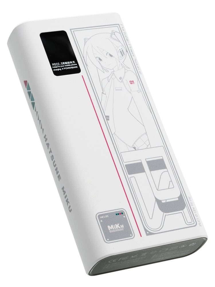 Officially Licensed Hatsune Miku Future Elements 20000mAh Dual-Port Power Bank
