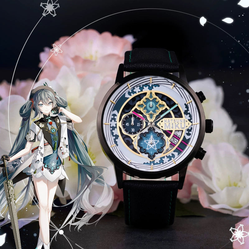 Officially Licensed Hatsune Miku Miku With You 5th Anniversary Commemorative Watch