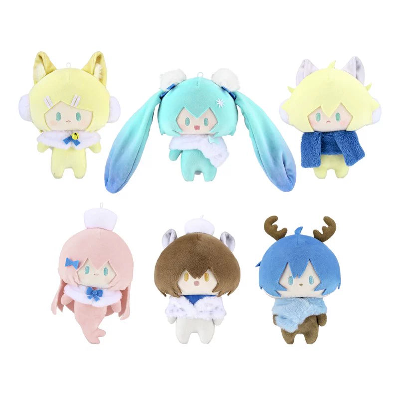 Peluche Hatsune Miku, petite peluche Snowy Starry Dream Night, sous licence officielle