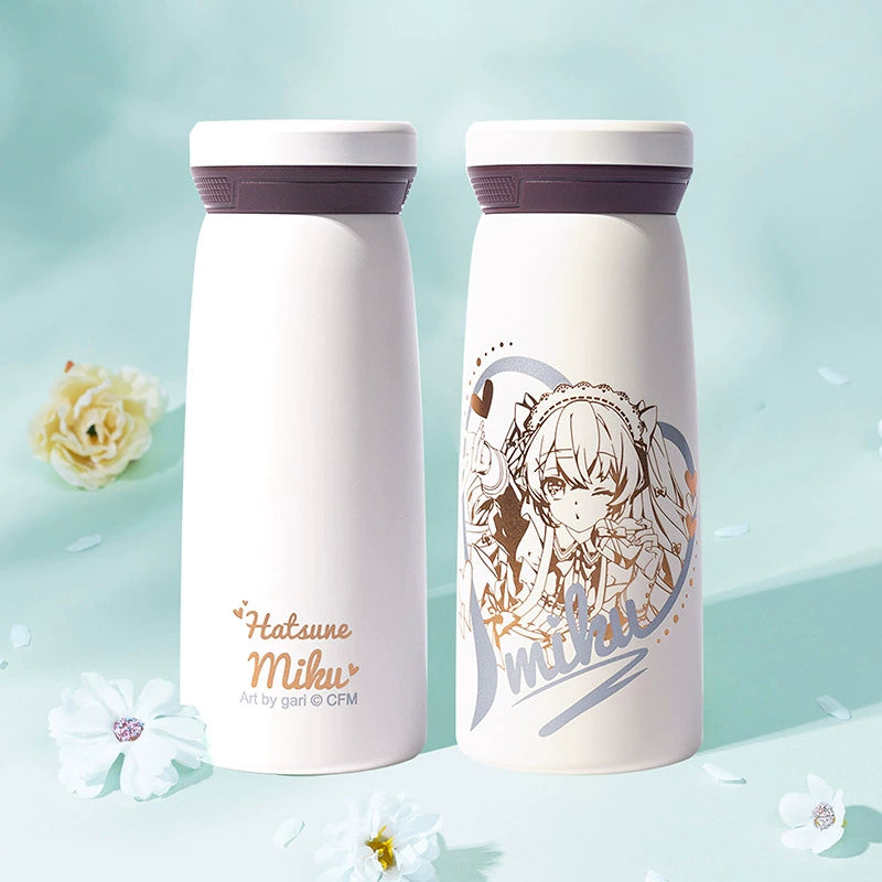 Officially Licensed Hatsune Miku Chocolate Heart Thermal Bottle