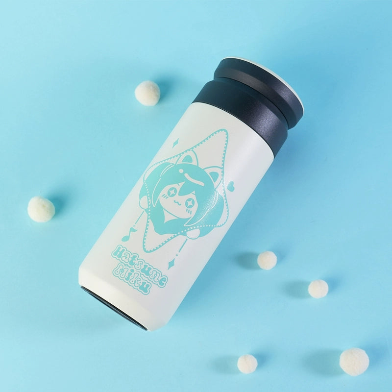 Officially Licensed Hatsune Miku Cute Thermal Bottle – Optional Sleeve Included