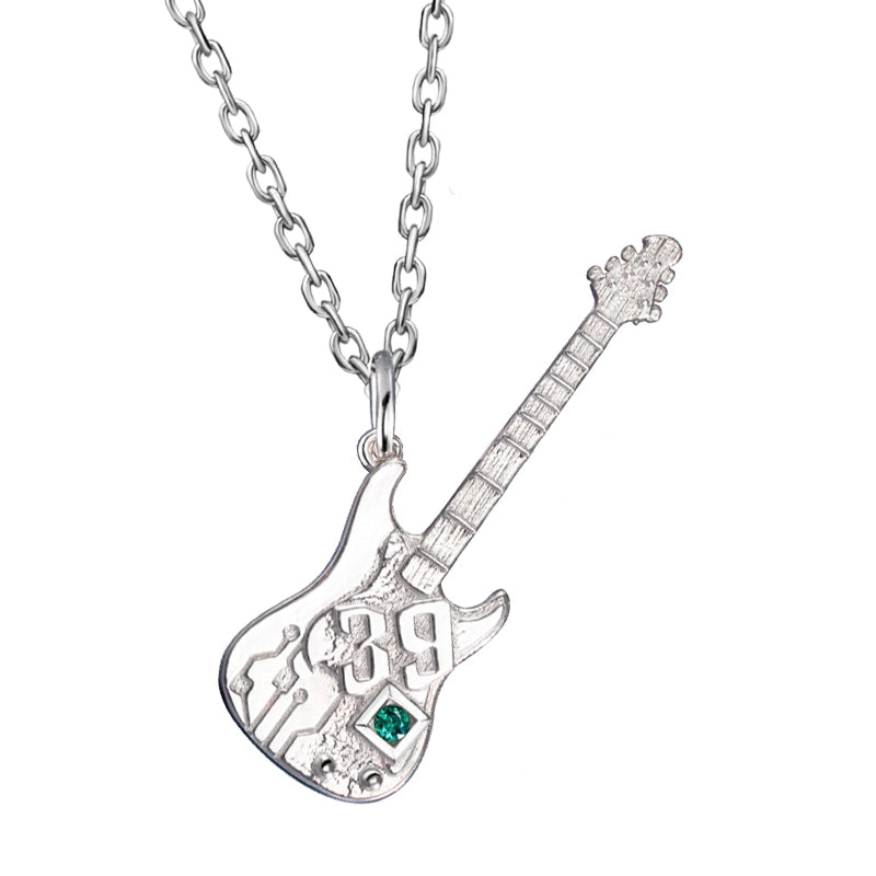 Pendentif guitare Hatsune Miku sous licence officielle, édition limitée anniversaire