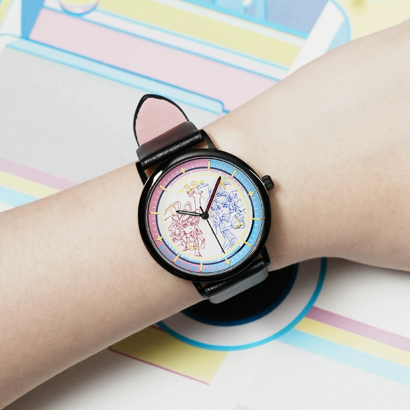 Officially Licensed Hatsune Miku Mirror Encounter & Future Light-Sensitive Color-Changing Watch
