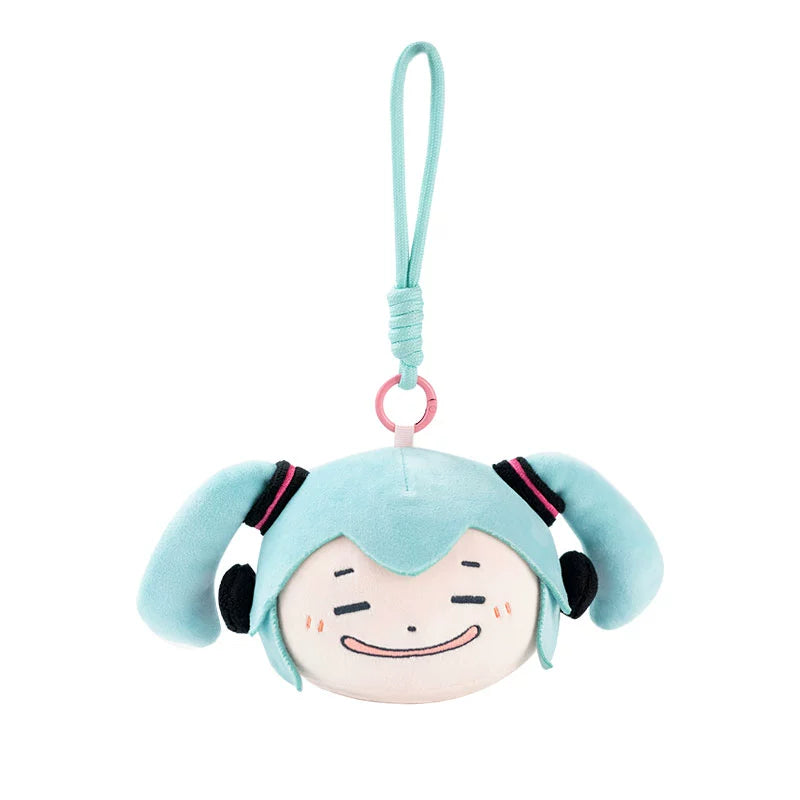 Officially Licensed Hatsune Miku Pinch Cheeks Cute Plush Charm