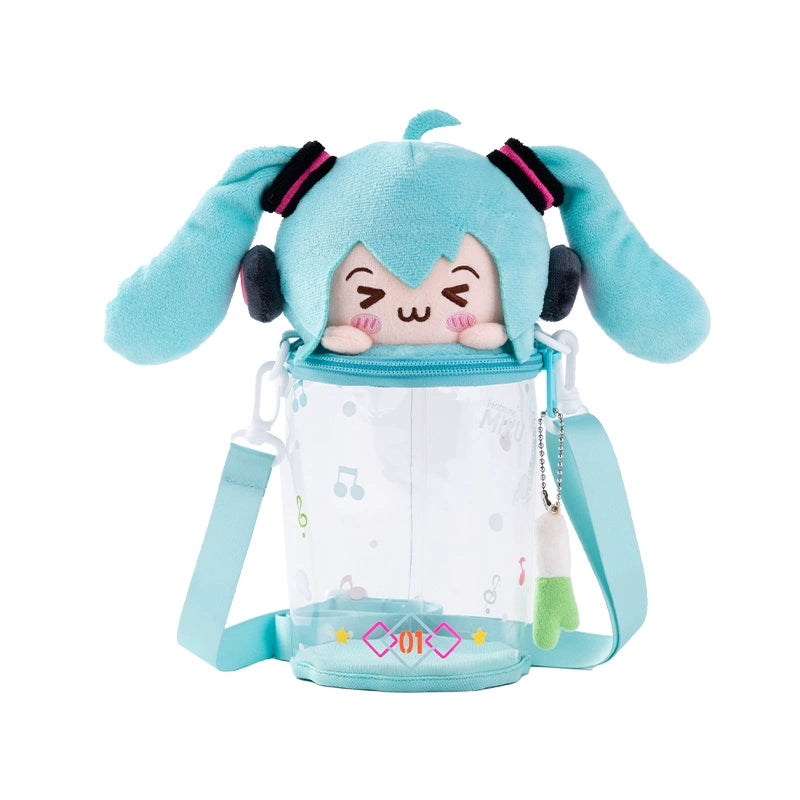 Officially Licensed Hatsune Miku Squinted Eyes Series Bucket Itabag