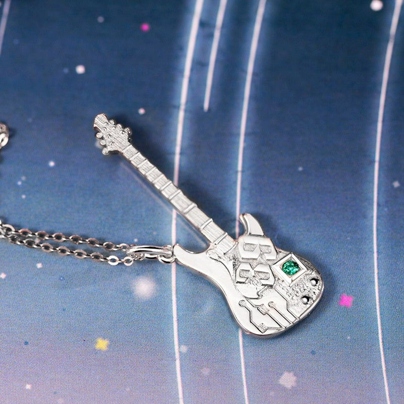 Pendentif guitare Hatsune Miku sous licence officielle, édition limitée anniversaire
