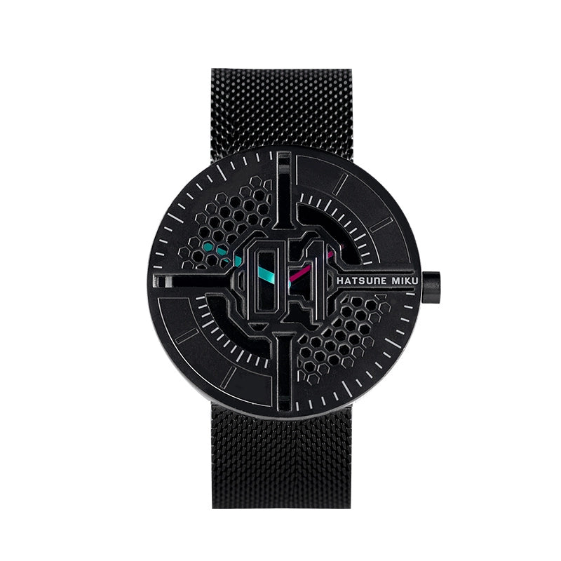 Officially Licensed Hatsune Miku Metal Sonata Waterproof Quartz Wristwatch