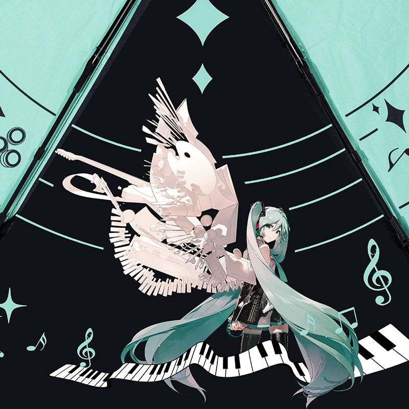 Officially Licensed Hatsune Miku 16th Anniversary UV Protection Umbrella (for Sun and Rain)