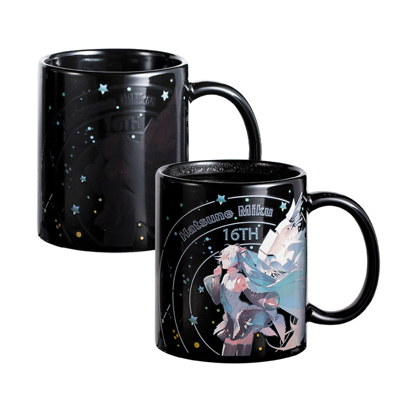 Officially Licensed Hatsune Miku 16th Anniversary Color-Changing Mug