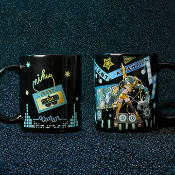 Officially Licensed Hatsune Miku Stage Sound Color-Changing Mug
