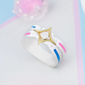 Offiziell lizenzierter Hatsune Miku-Ring im Vintage-Stil aus 925er Sterlingsilber – Innenumfang 61 mm