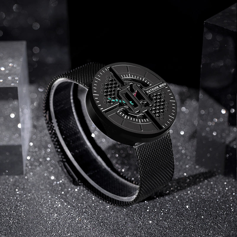 Officially Licensed Hatsune Miku Metal Sonata Waterproof Quartz Wristwatch