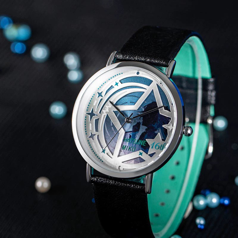 Officially Licensed Hatsune Miku 16th Anniversary Slim Quartz Watch
