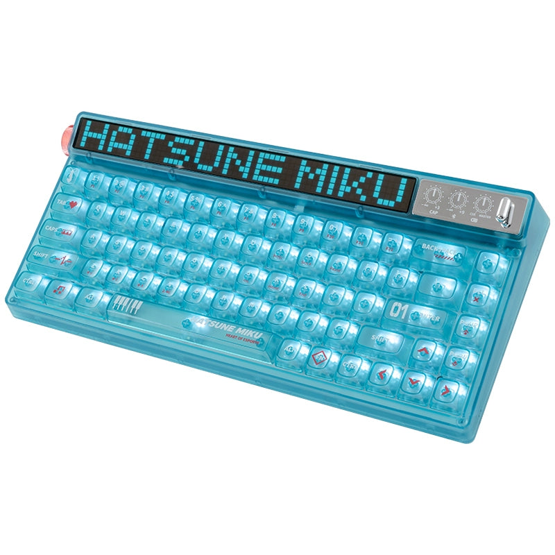 Officially Licensed Hatsune Miku 68-Key Wireless Mechanical Keyboard
