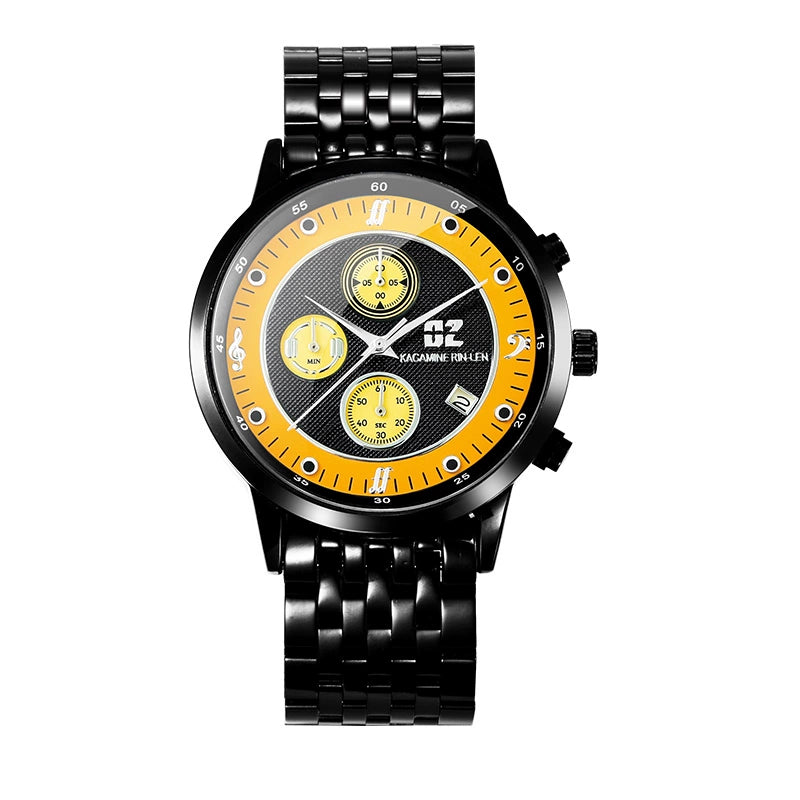Officially Licensed Hatsune Miku, Kagamine Rin & Len Ensemble Quartz Watch