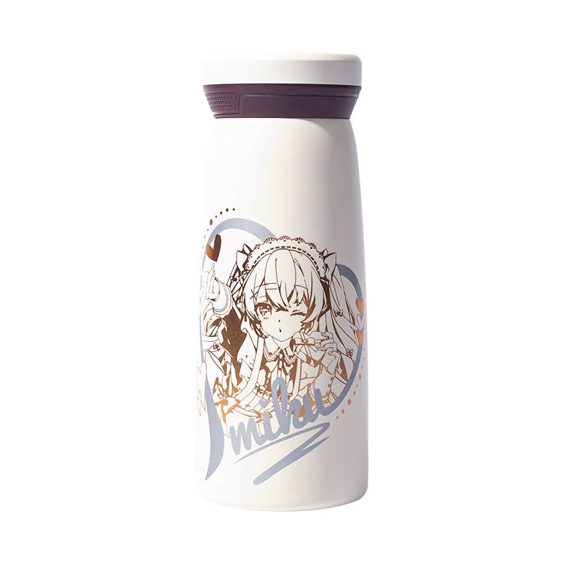 Officially Licensed Hatsune Miku Chocolate Heart Thermal Bottle