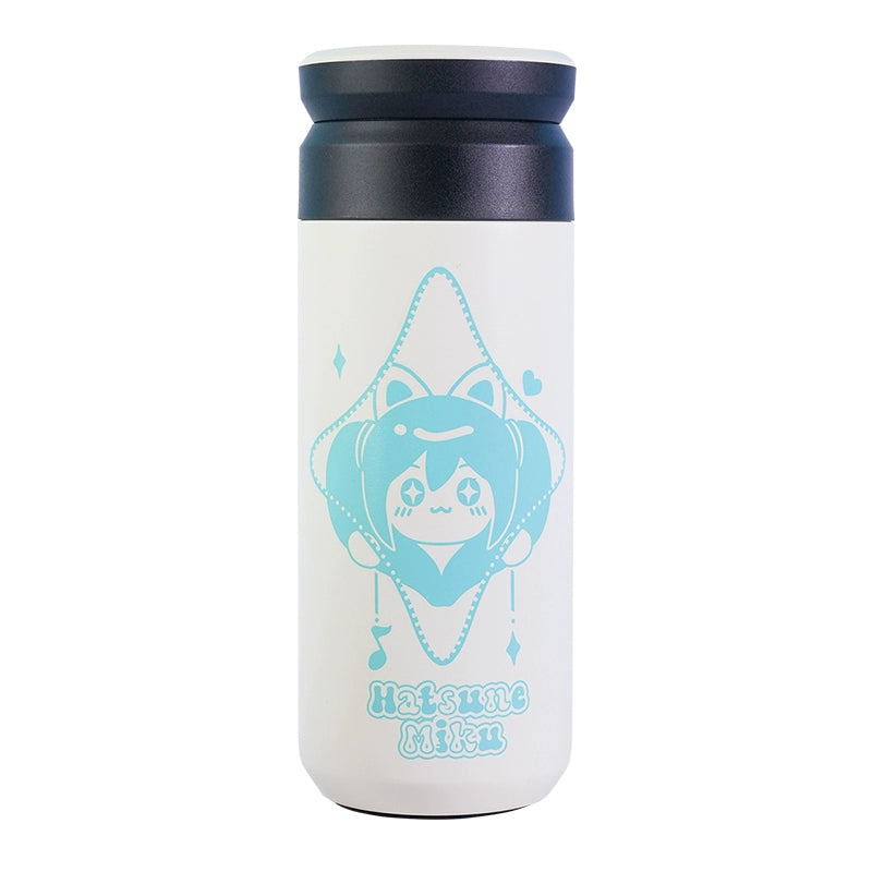 Officially Licensed Hatsune Miku Cute Thermal Bottle – Optional Sleeve Included