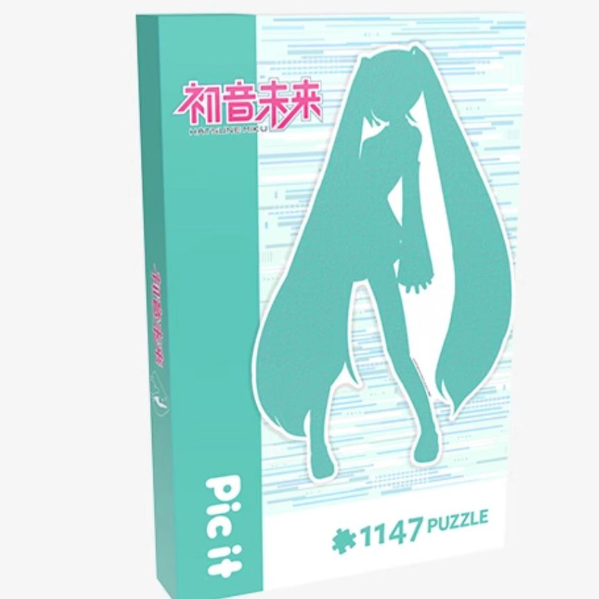 Officially Licensed Hatsune Miku 16th Anniversary Glow-in-the-Dark Puzzle (1147 Pieces)