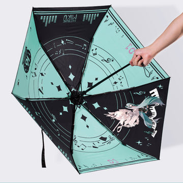 Officially Licensed Hatsune Miku 16th Anniversary UV Protection Umbrella (for Sun and Rain)