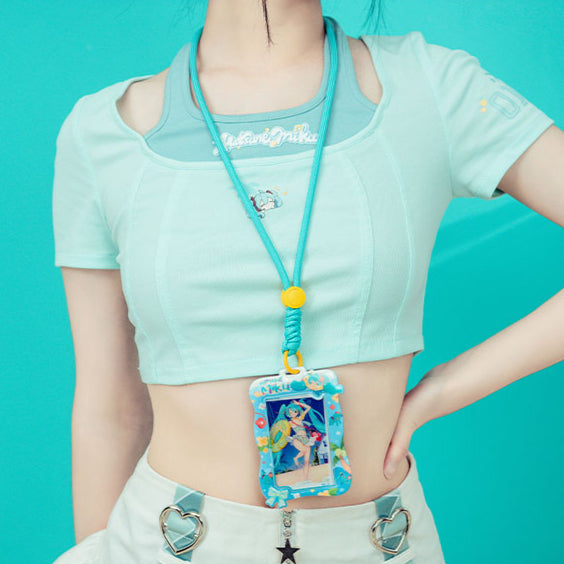 Porte-cartes Hatsune Miku Summer Dream Miku sous licence officielle