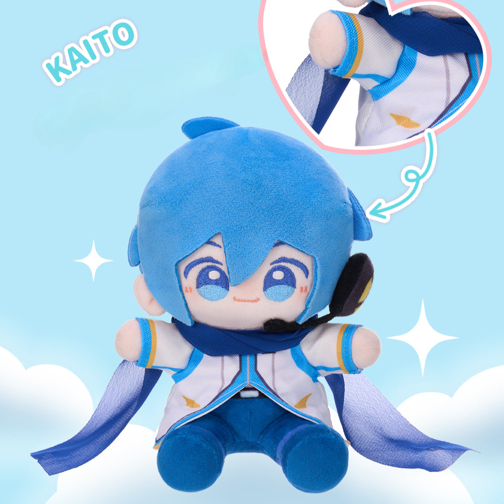 Petite peluche Hatsune Miku assise sous licence officielle