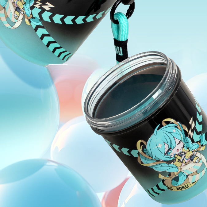 Officially Licensed Hatsune Miku Tritan Plastic Water Bottle