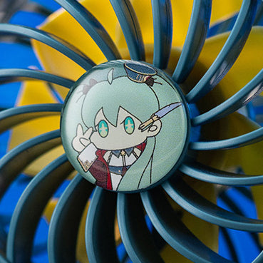 Offiziell lizenzierter Hatsune Miku-Taschenventilator