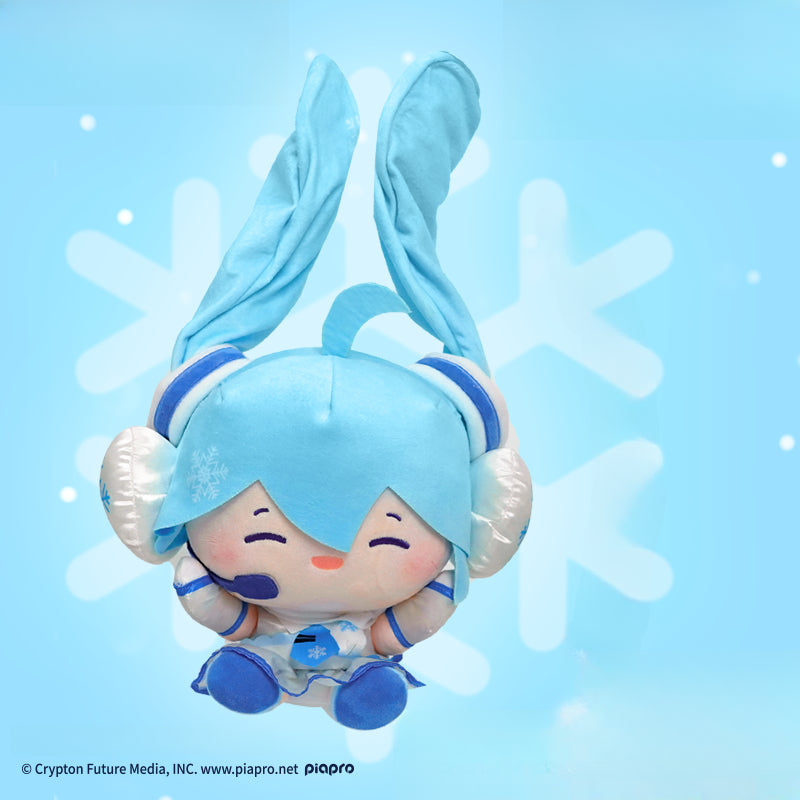 Officially Licensed Hatsune Miku Medium Snow Fufu Plush Toy