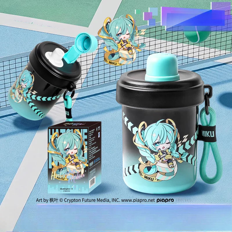 Officially Licensed Hatsune Miku Tritan Plastic Water Bottle