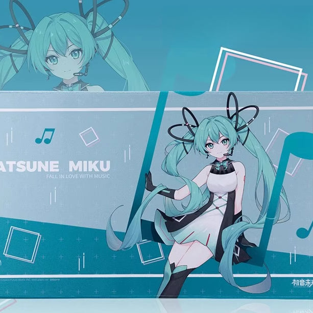 Officially Licensed Hatsune Miku Geometric Oversized Mouse Pad