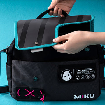 Officially Licensed Hatsune Miku Functional Syllable Shoulder Bag