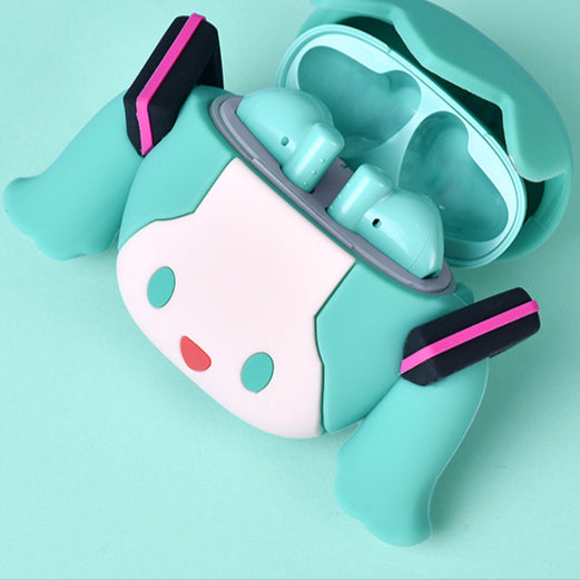 Officially Licensed Hatsune Miku Bluetooth Wireless Earphones