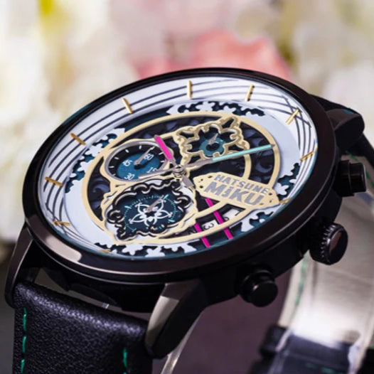 Officially Licensed Hatsune Miku Miku With You 5th Anniversary Commemorative Watch