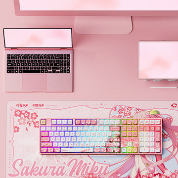 Officially Licensed Hatsune Miku Wireless Mechanical Keyboard