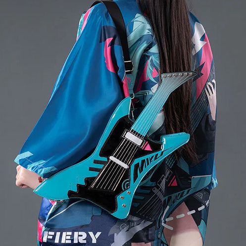 Officially Licensed Hatsune Miku RAVE Guitar Itabag